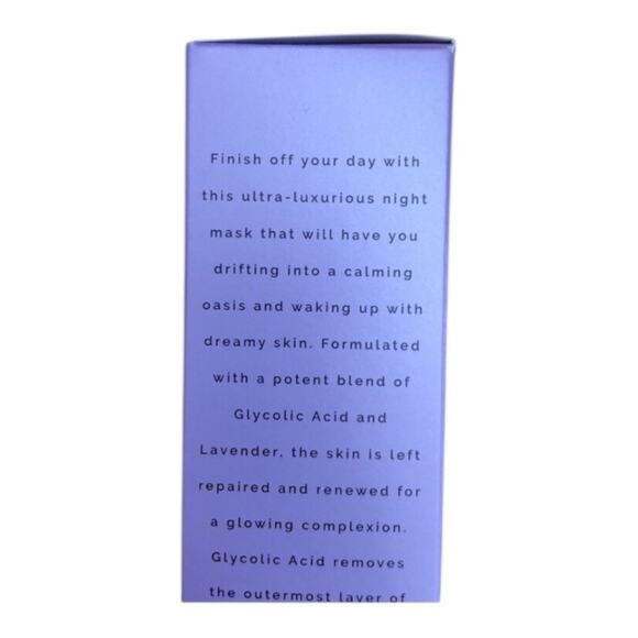 Sun & Moon NIB What Dreams Are Made Of Calm+Correct Night Mask Lavender - Picture 6 of 14